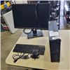 Image 1 : LENOVO AMDA6 WITH WINDOWS 10 UPDATES NO PASSWORD 500GB HDD, 8GB RAM INCLUDES BUILT IN SPEAKER, MONIT