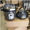 Image 2 : INSTANT POT DUO CRISP WITH AIR FRYER 7.6L - TESTED WORKING MISSING VENT CAP, RETAIL $299