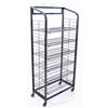 Image 1 : 6 SHELF BAKERY DISPLAY RACK, BLACK, MODEL B3060-B, RETAIL $335