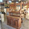 Image 1 : ANTIQUE BAR WITH MIRROR