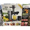 Image 2 : NINJA NEVER CLOG COLD PRESS JUICER - TESTED WORKING, RETAIL $179