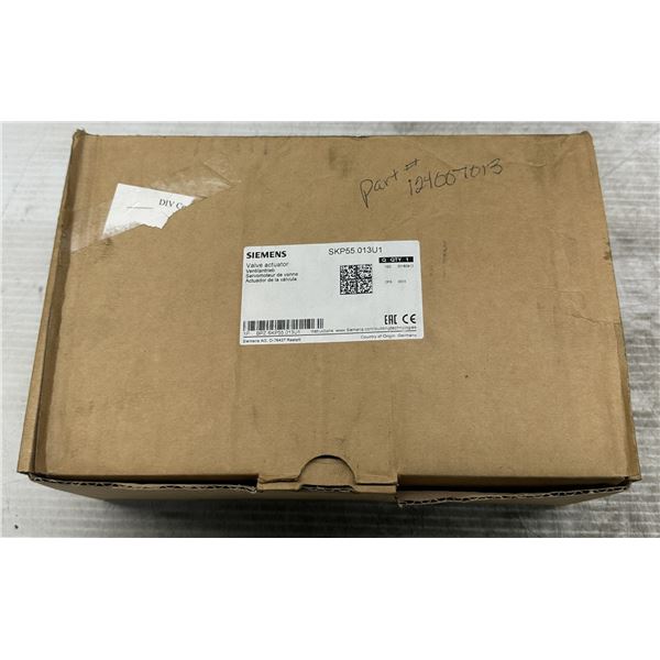 Siemens #SKP55.013U1 Valve Actuator