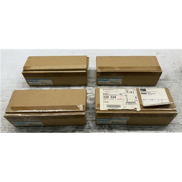 (4) Mitsubishi #SWLEX-XY16 16-Point Input/Output Expansion Units