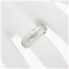 Image 3 : Tiffany & Co. Platinum 5.85mm Wide Signature Polished Domed Wedding Band Ring