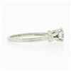 Image 7 : Tiffany & Co. Palladium 0.67 ctw GIA Diamond Solitaire Open Sides Engagement Rin