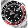 Image 1 : Rolex Mens Stainless Steel Coke GMT Master 2 With Rolex Box 40MM