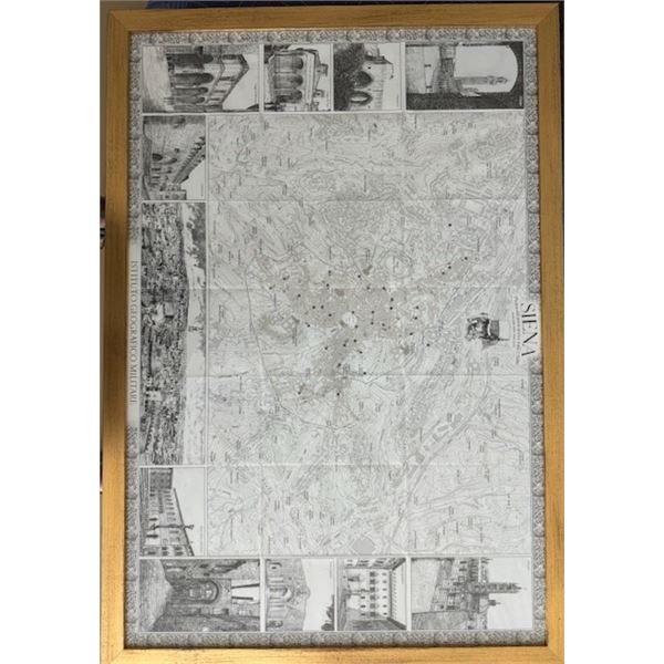 Old World Map of Sienna by unknown