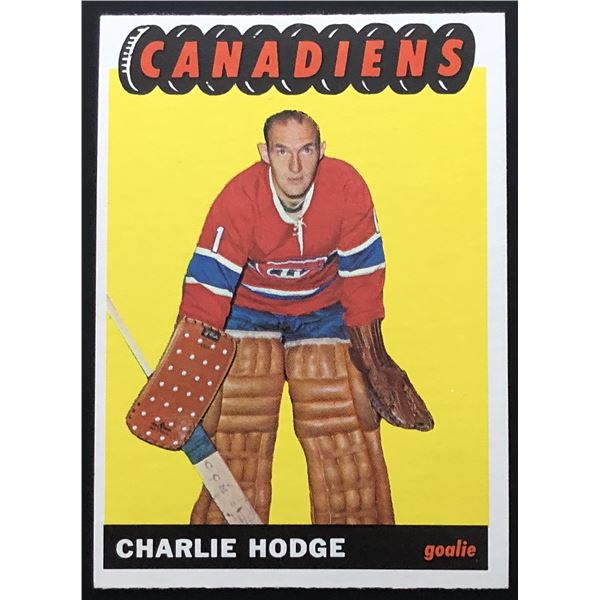 1965-66 O-PEE-CHEE CHARLIE HODGE