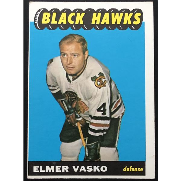 1965-66 O-PEE-CHEE ELMER VASKO