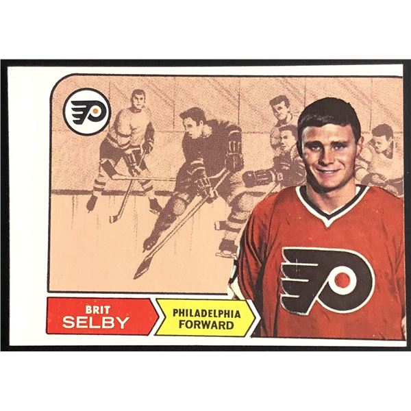 1968-69 TOPPS BRIT SELBY ROOKIE CARD