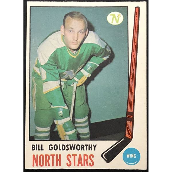 1969-70 O-PEE-CHEE BILL GOLDSWORTHY