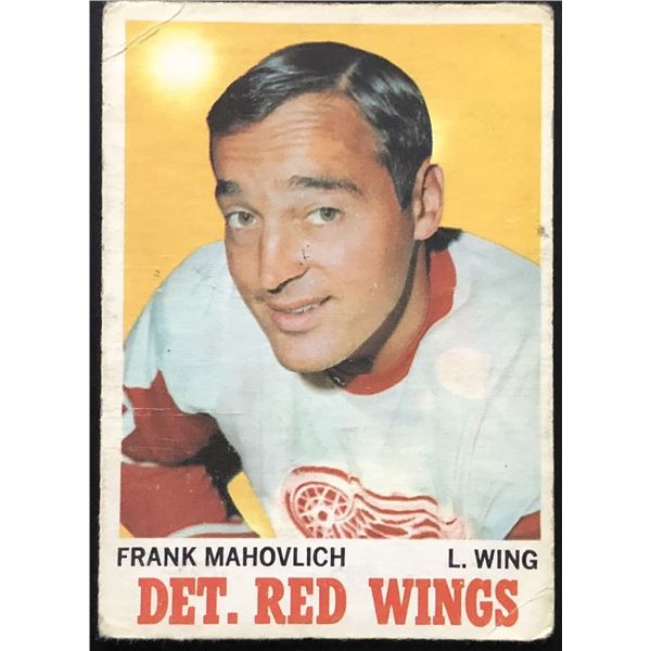 1970-71 O-PEE-CHEE FRANK MAHOVLICH (HOF)
