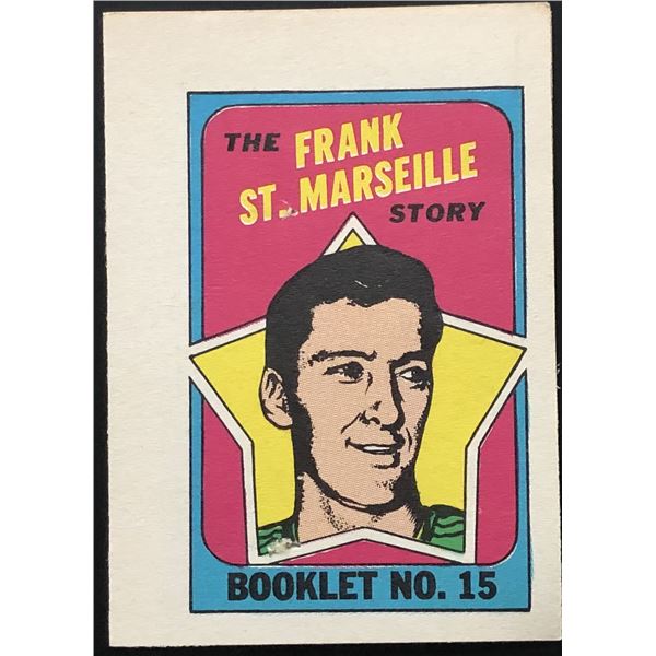 1971-72 O-PEE-CHEE FRANK ST. MARSEILLE