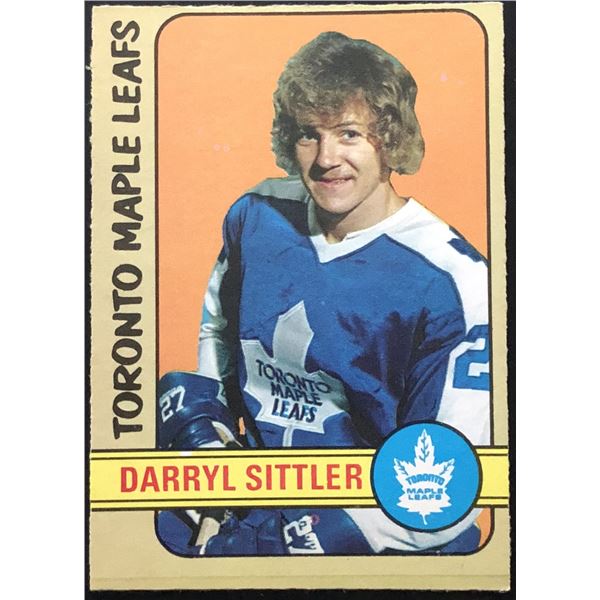 1972-73 O-PEE-CHEE DARRYL SITTLER (HOF)