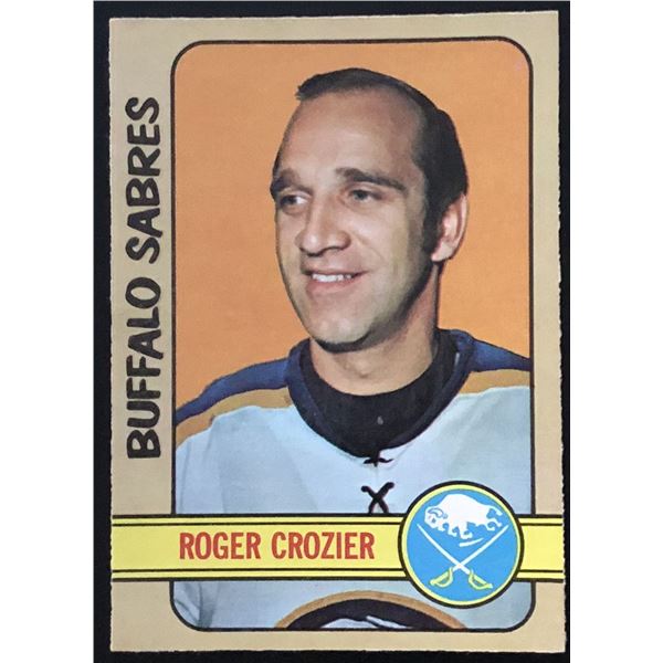 1972-73 O-PEE-CHEE ROGER CROZIER (HOF)