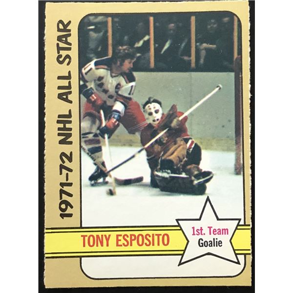 1972-73 O-PEE-CHEE TONY ESPOSITO (HOF)