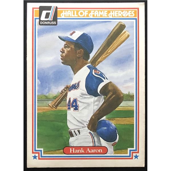 1983 DONRUSS HANK AARON (HOF)