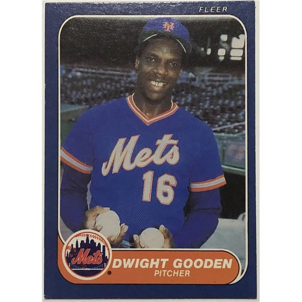 1986 FLEER DWIGHT GOODEN