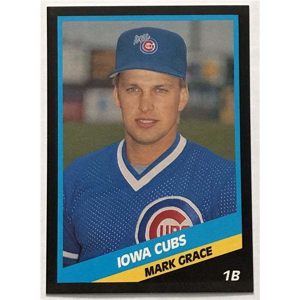 1988 MINOR LEAGUE PROSPECT MARK GRACE (HOF)