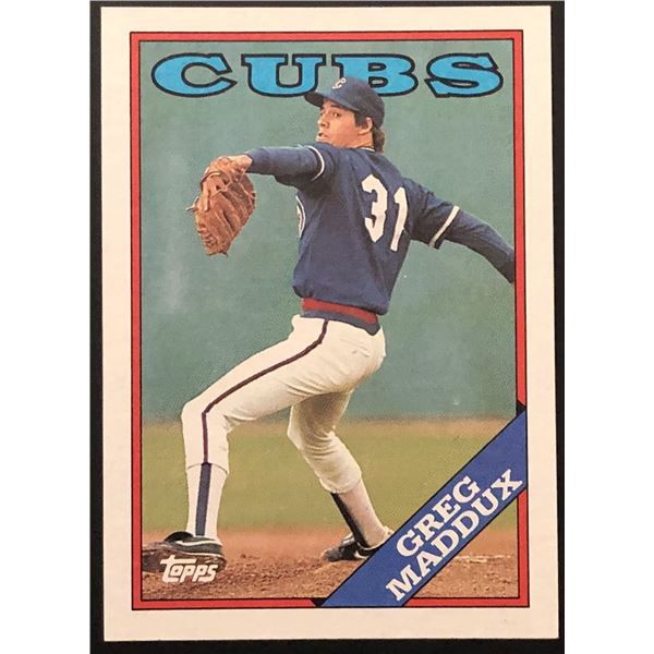 1988 TOPPS GREG MADDUX (HOF)