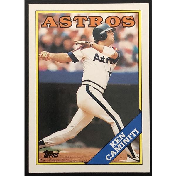 1988 TOPPS KEN CAMINITI ROOKIE CARD