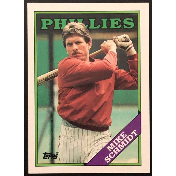 1988 TOPPS MIKE SCHMIDT (HOF)