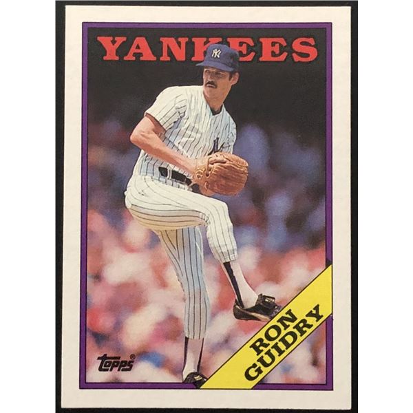 1988 TOPPS RON GUIDRY (HOF)