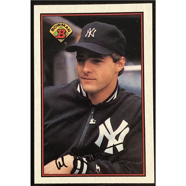 1989 BOWMAN AL LEITER ROOKIE CARD