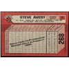 Image 2 : 1989 BOWMAN STEVE AVERY ROOKIE CARD