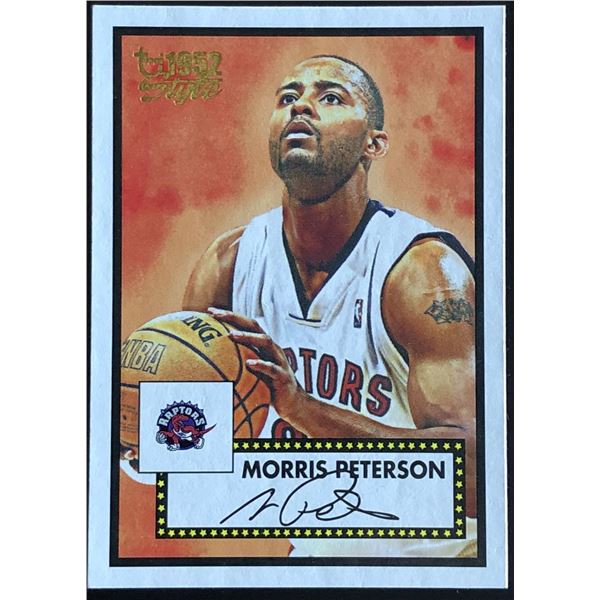 2005-06 TOPPS 1952 STYLE MORRIS PETERSON