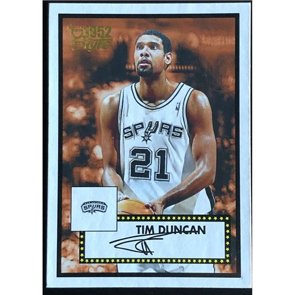 2005-06 TOPPS 1952 STYLE TIM DUNCAN