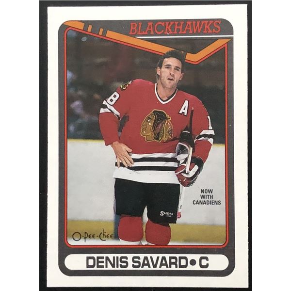 1990-91 O-PEE-CHEE DENIS SAVARD (HOF)