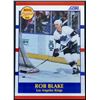 Image 1 : 1990-91 SCORE ROB BLAKE (HOF) ROOKIE CARD