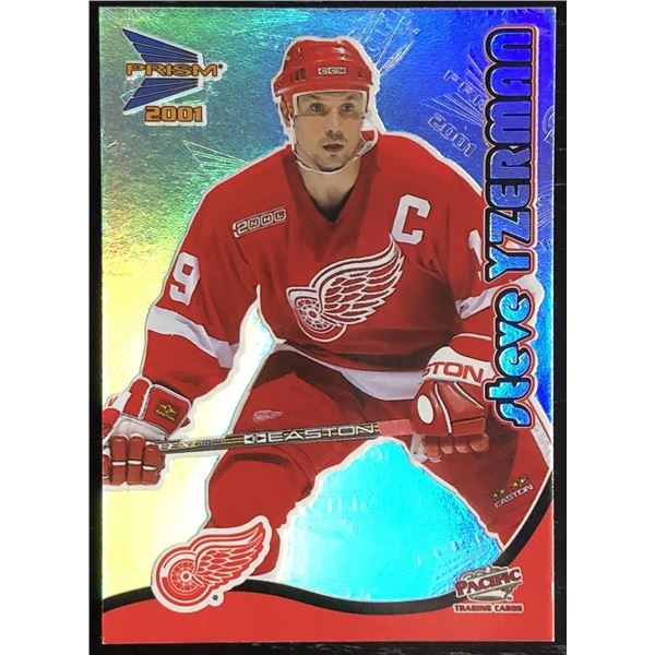 2000-01 PACIFIC PRISM STEVE YZERMAN (HOF)