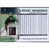 Image 2 : 1999 FLEER RICKEY HENDERSON (HOF)