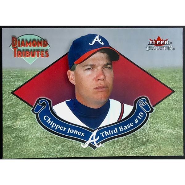 2000 FLEER CHIPPER JONES (HOF)