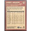 Image 2 : 2000 FLEER LARRY WALKER (HOF)