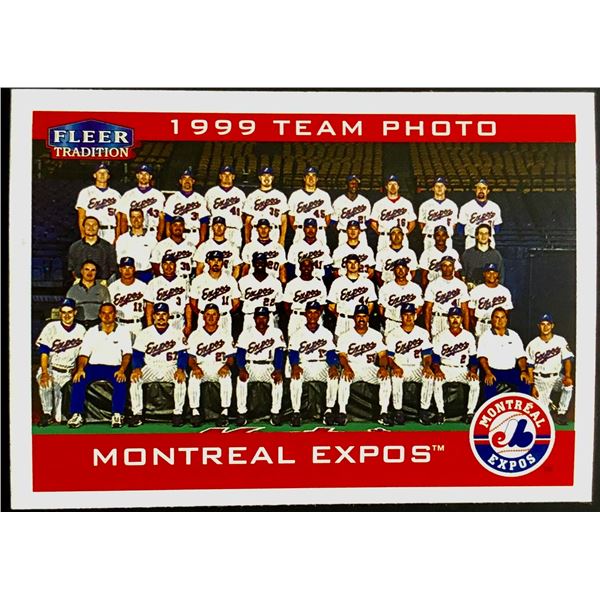 2000 FLEER MONTREAL EXPOS