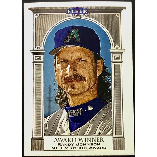 2000 FLEER RANDY JOHNSON (HOF)