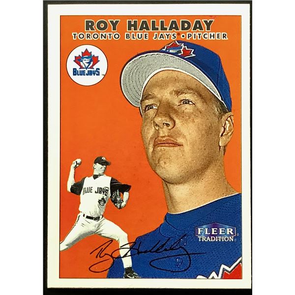2000 FLEER ROY HALLADAY (HOF) ROOKIE CARD