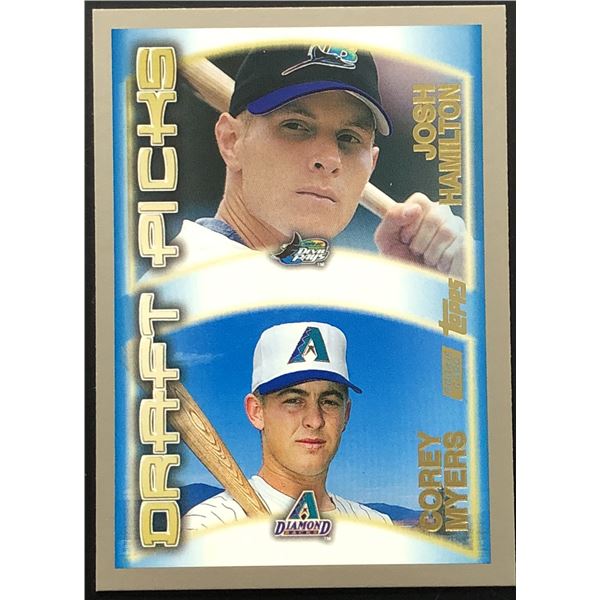 2000 TOPPS JOSH HAMILTON ROOKIE CARD