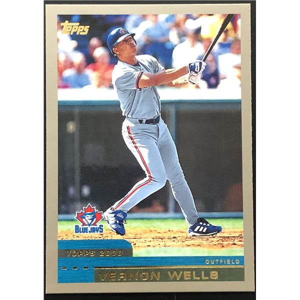 2000 TOPPS VERNON WELLS ROOKIE CARD