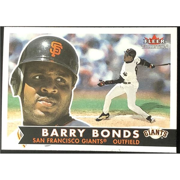 2001 FLEER BARRY BONDS