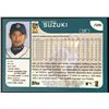Image 2 : 2001 TOPPS ICHIRO SUZUKI (HOF) ROOKIE CARD