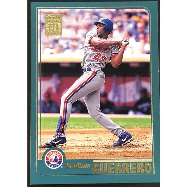 2001 TOPPS VLADIMIR GUERRERO (HOF)