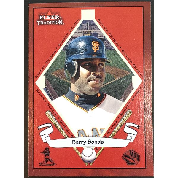 2002 FLEER TRADITION BARRY BONDS