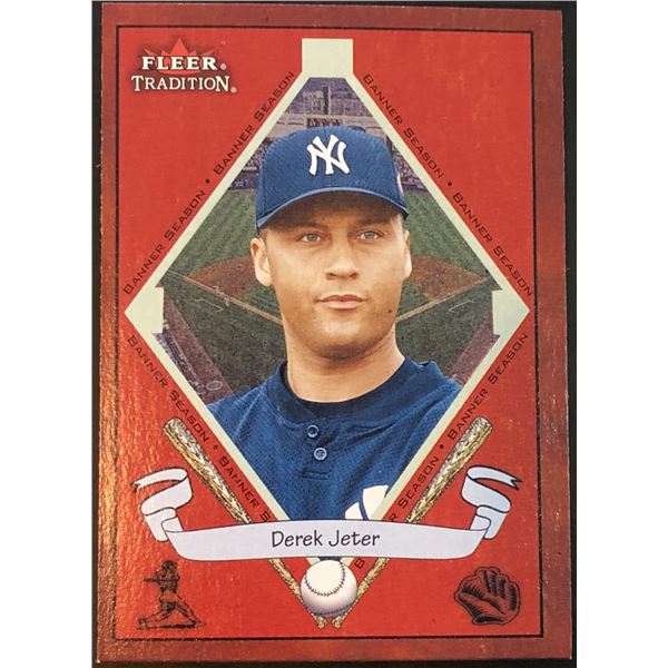 2002 FLEER TRADITION DEREK JETER (HOF)