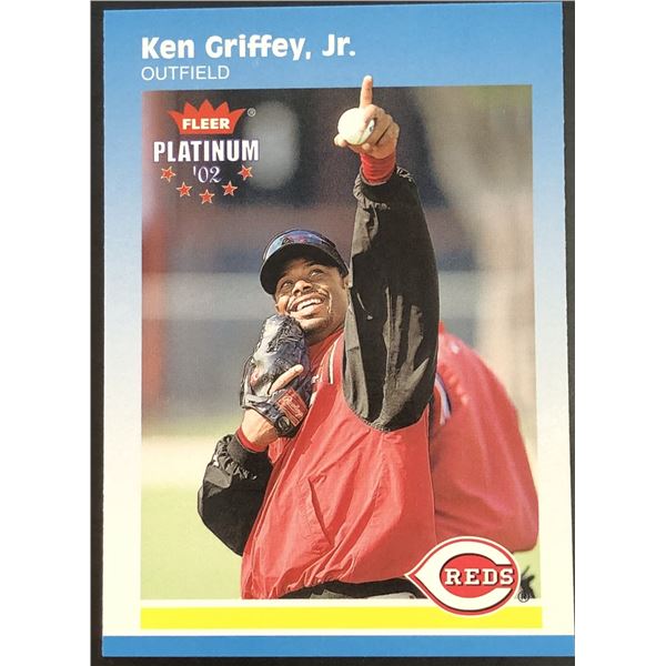 2002 FLEER PLATINUM KEN GRIFFEY JR. (HOF)