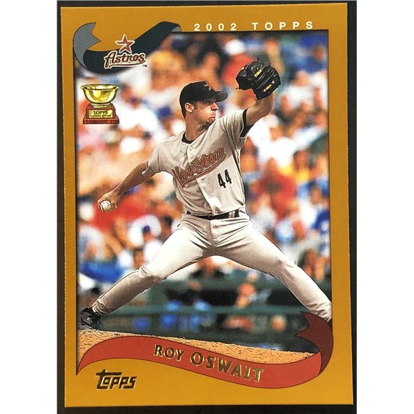 2002 TOPPS ROY OSWALT ROOKIE CARD