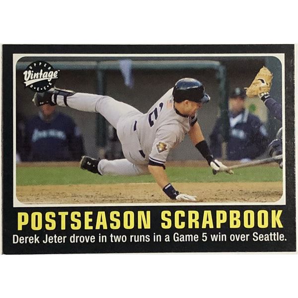 2002 UPPER DECK VINTAGE DEREK JETER (HOF)